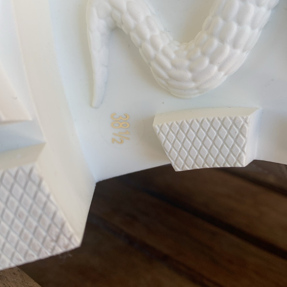 Gucci white quilted leather with red white and blue strap on each. - Picture 4 of 5